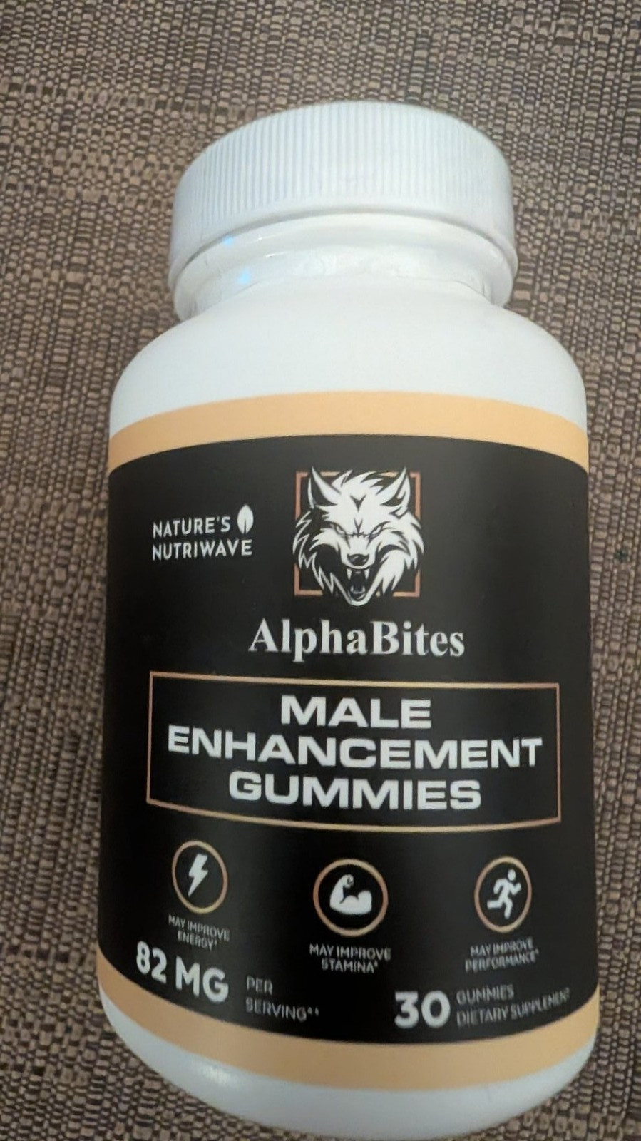 Alpha Bites Gummies AlphaBites Max Performance Gummy (1 Month Supply)
