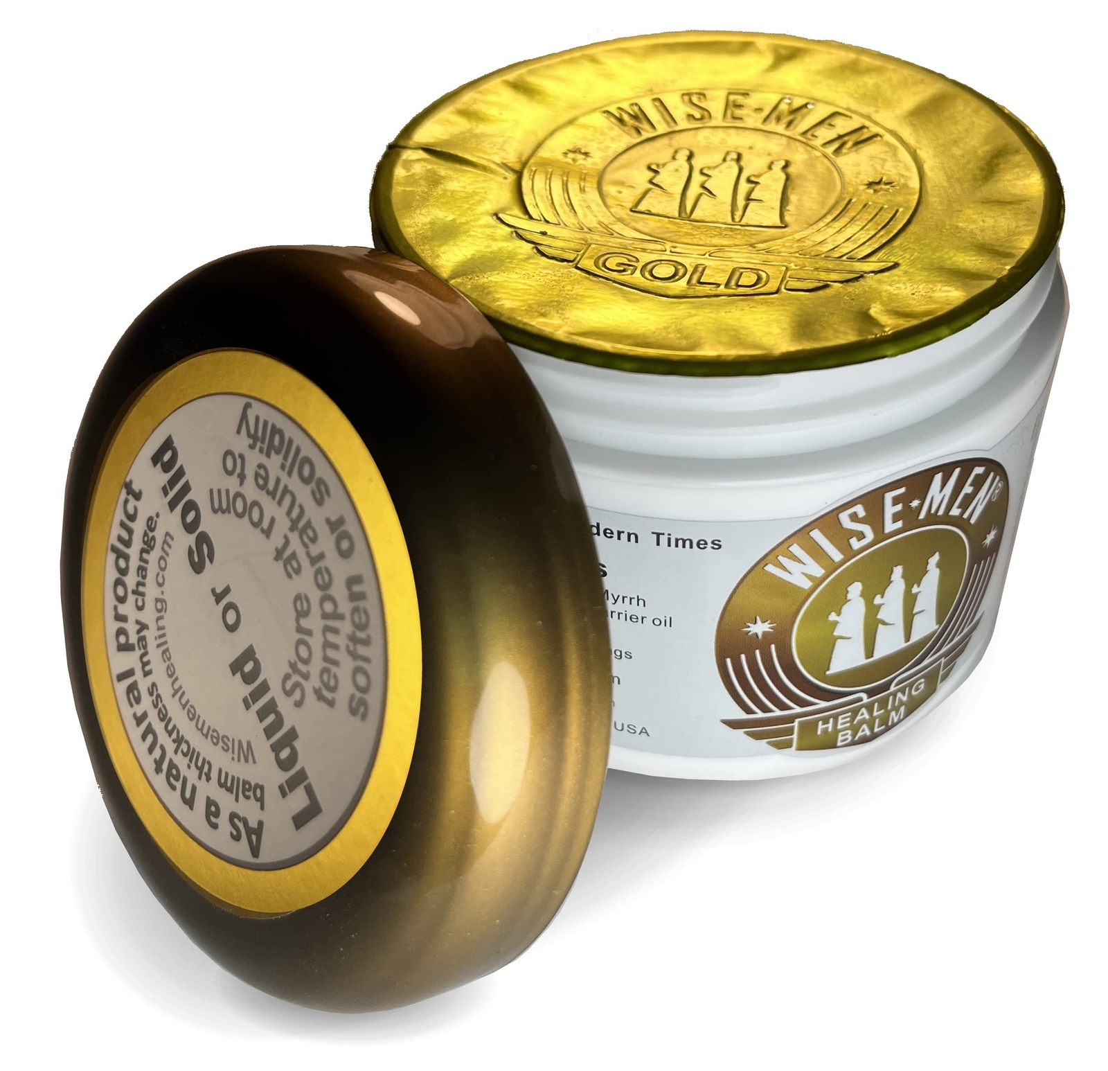 Wise Men Healing Balm with Myrrh and Frankincense Essential Oils for Neuropat…