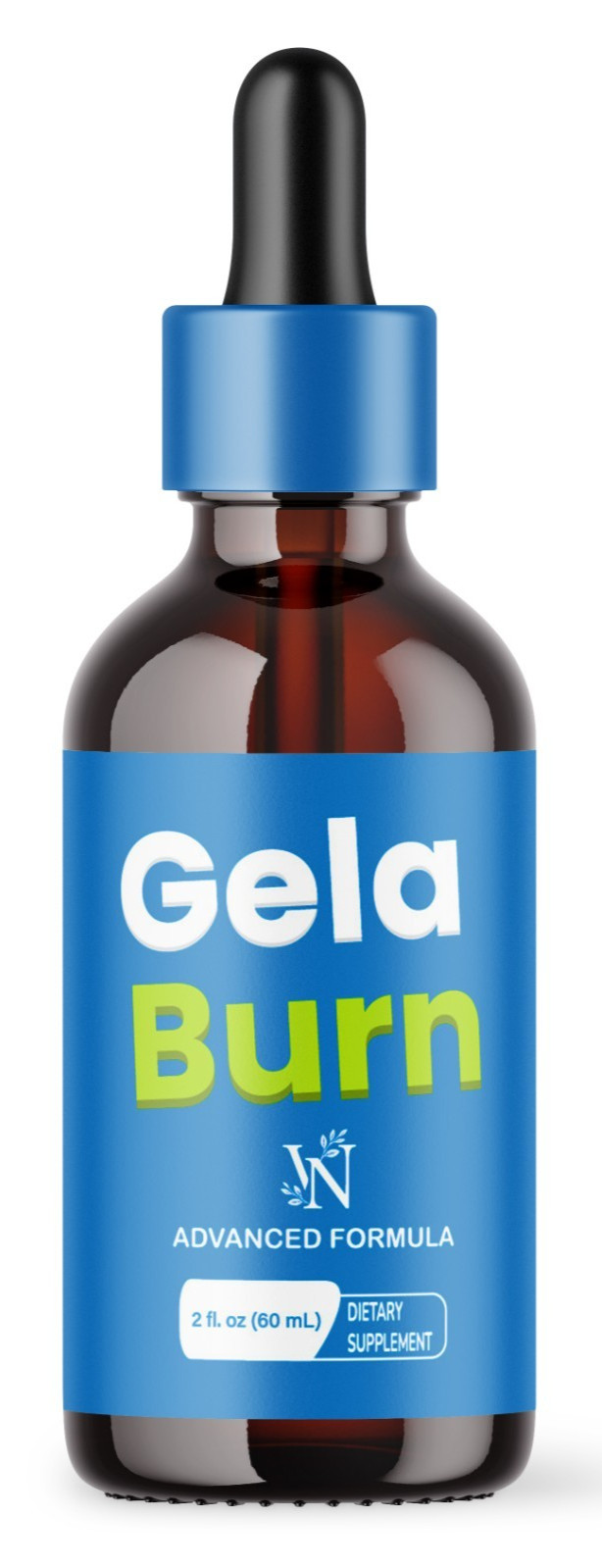 GelaBurn Drops, Gela Burn Liquid Supplement for Natural Weight Loss (30 serv)