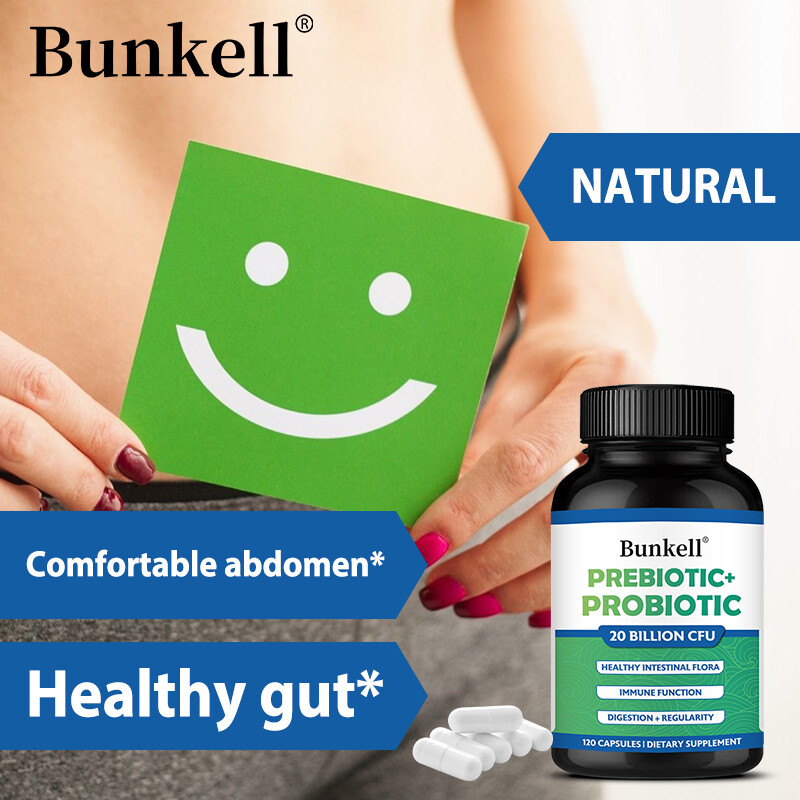 Prebiotic & Probiotic 20 Billion CFU, Gas, Constipation & Bloating Relief
