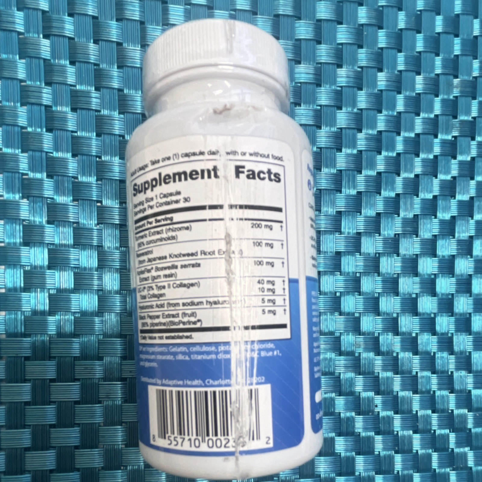 Instaflex UC-II Type II Collagen Joint Support 30 Capsules Adult Exp 01/27