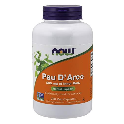 NOW FOODS Pau D’ Arco 500 mg – 250 Veg Capsules