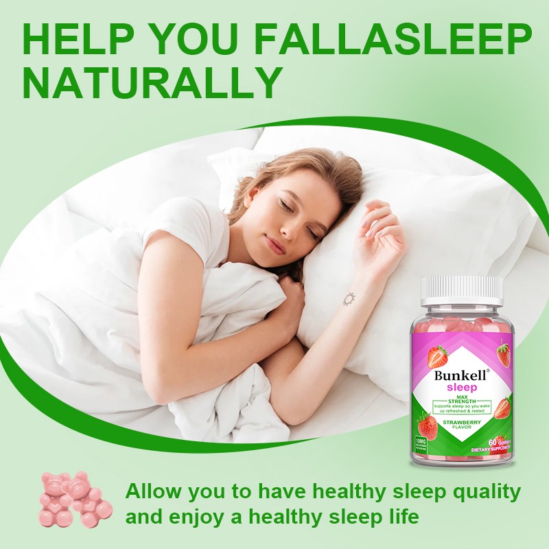 Sleep Support Gummies – with Chamomile & Lemon Balm for Restful Sleep