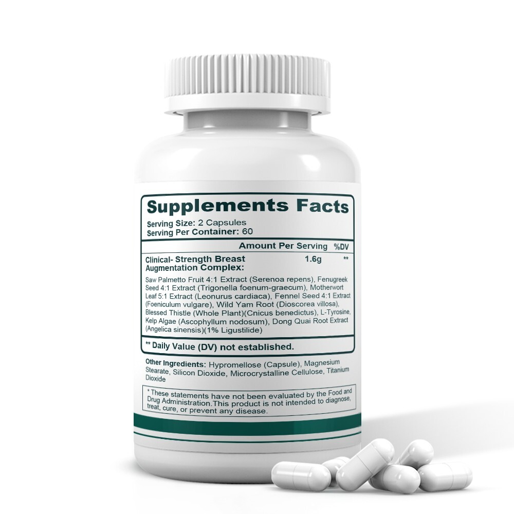 Breast Enhancement 240 Capsules Increase Breast Size Firmness Dietary Supplement
