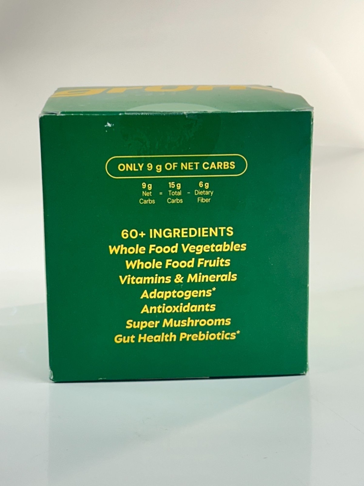 Grüns Superfoods Greens Gummies 35 Daily Packs Vegan Gluten Free Exp 07/2027 Ope