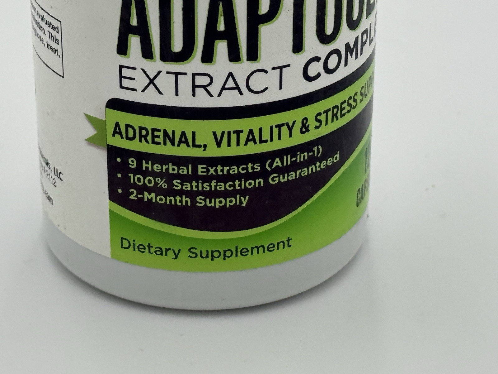 Elevate Recovery 2-Month ADAPTOGEN Blend Synergistic Formula 9 Herbal Extracts