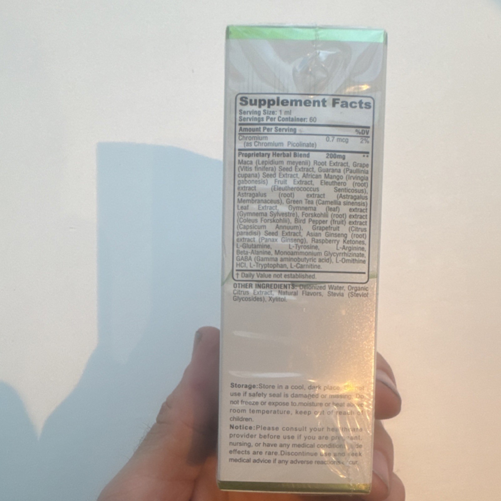 Newcore EchoFree Pro Ear Health Support Sugar Free Gluten Free Liquid 2 fl oz