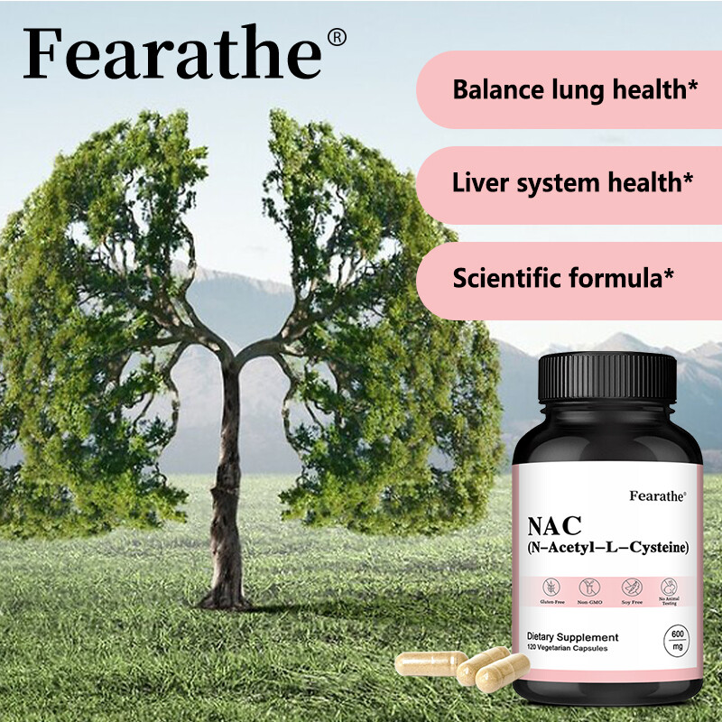 N-Acetyl L-Cysteine (NAC) 600mg | 30/60/120 Capsules Max Strength Veg Caps