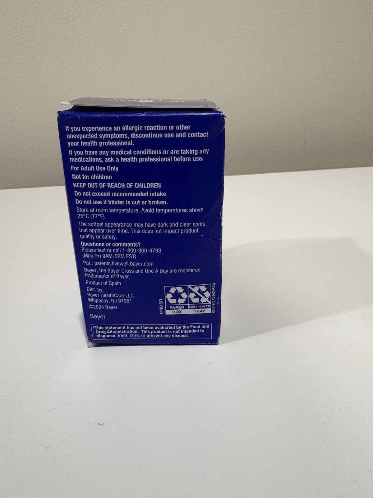 One A Day Age Factor+ Cell Defense Anti-Aging Dietary Supplement 30 Softgels
