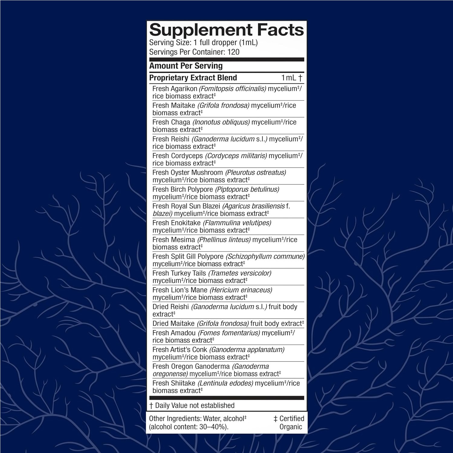 Host Defense MyCommunity Extract, 17 Species Mushroom 4 Immune Support,4FlOz