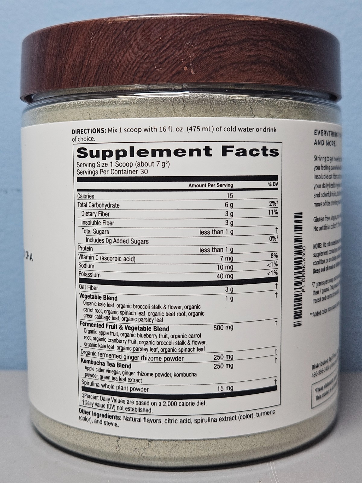 Plexus Greens Garden Berry Nutrition Series 7.8 oz – New & Sealed Exp 8/2027