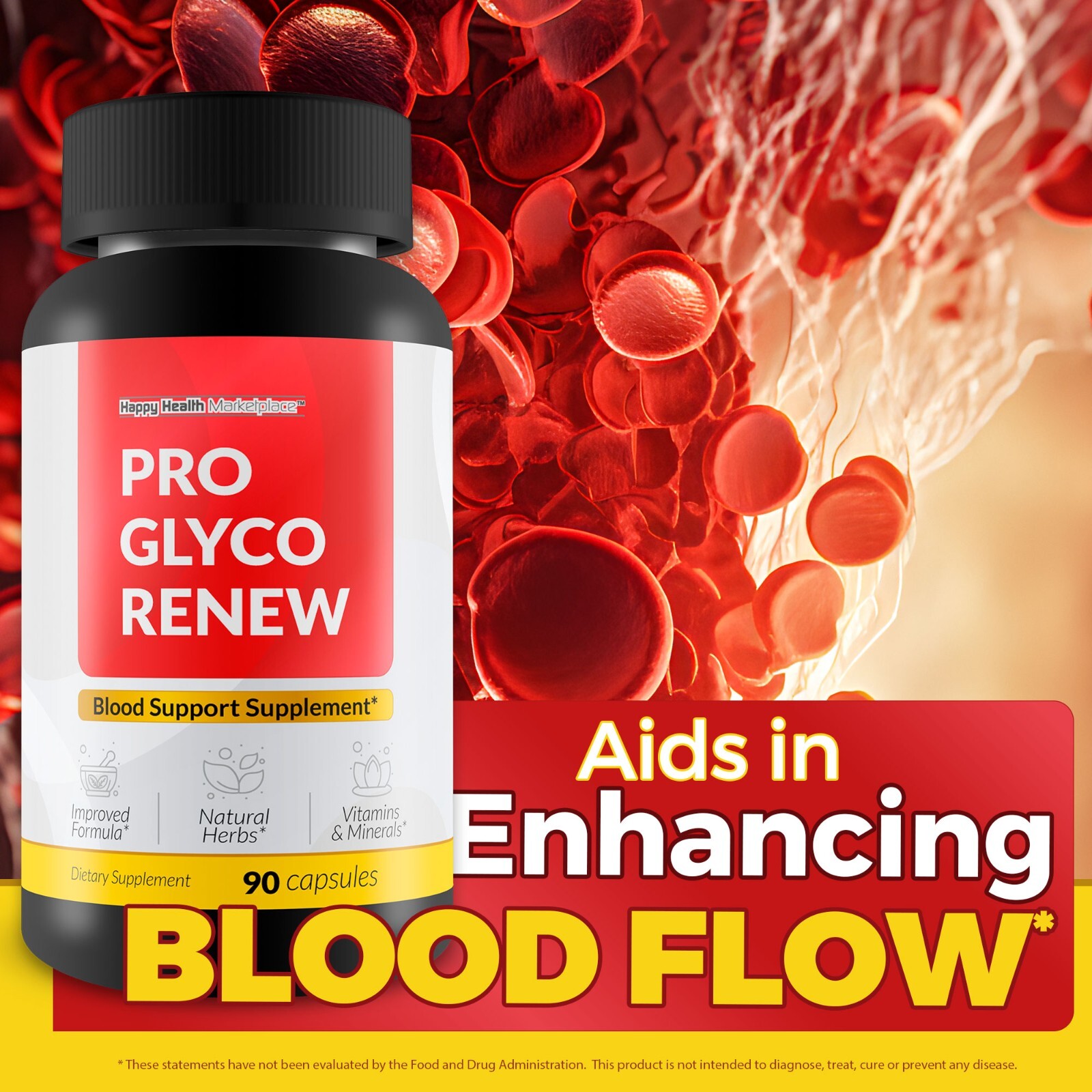 Pro Glyco Renew – Our Best Blood Support Supplement – Turmeric Ginger Berberine