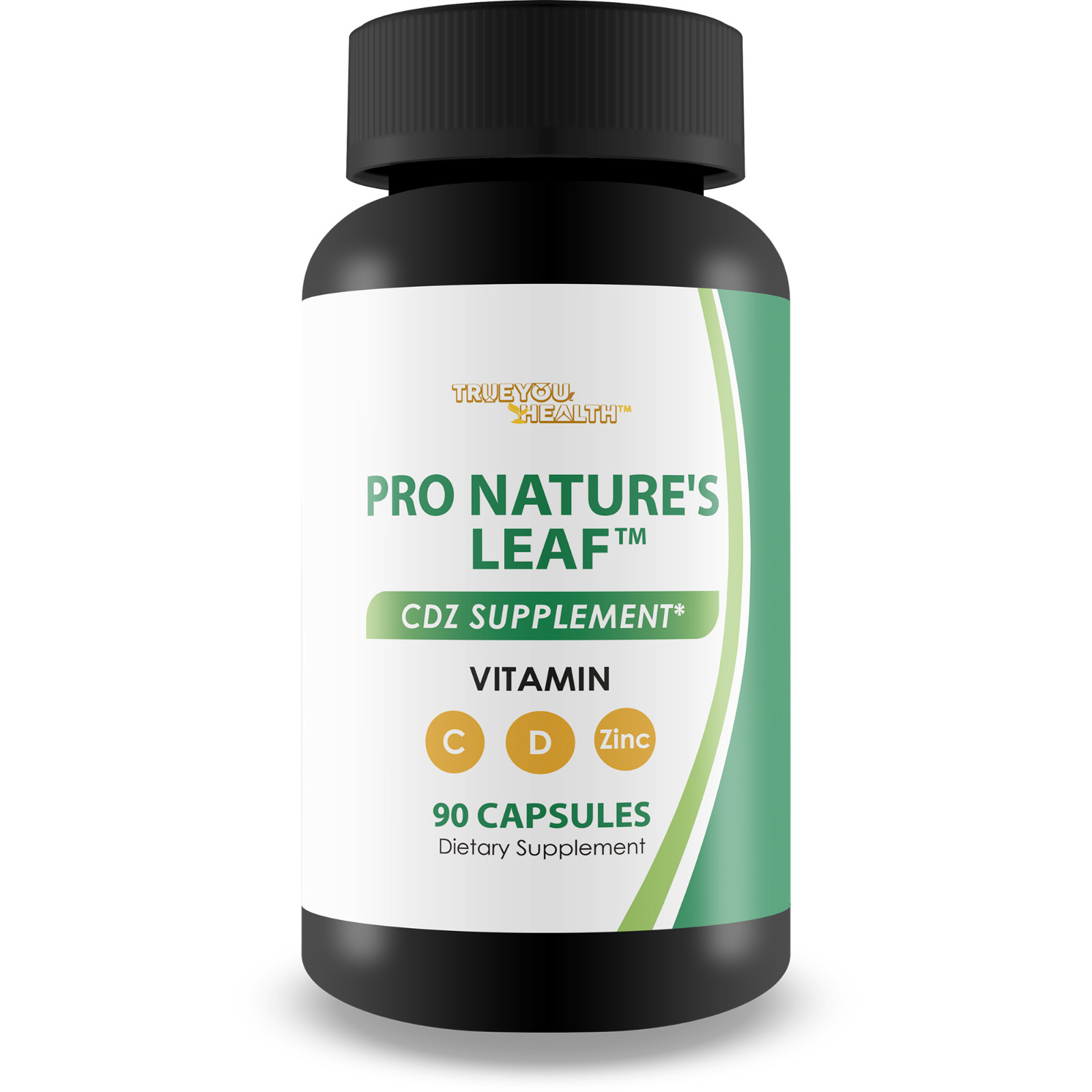 Pro Natures Leaf CDZ & Turmeric Supplement – Turmeric Pills & CDZ Vitamins