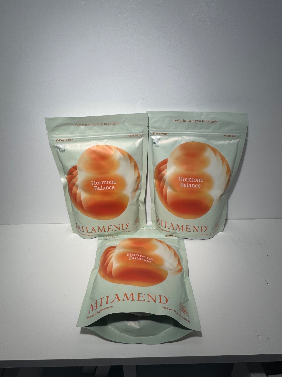 ***3 PACK*** Hormone Balance MIXED BERRY Powder – 30-Day Supply 14.6 oz