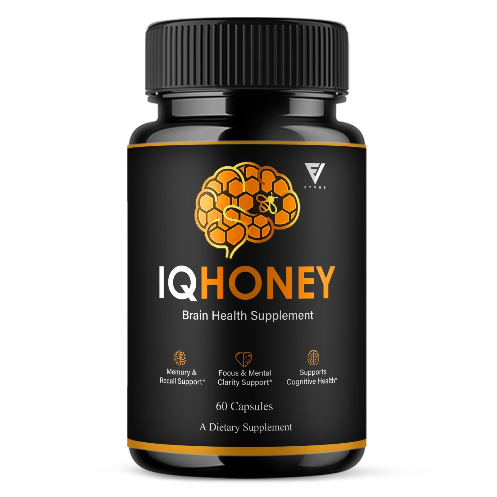 IQ Honey Advanced Nootropic, IQHoney Supplement (60 Capsules)