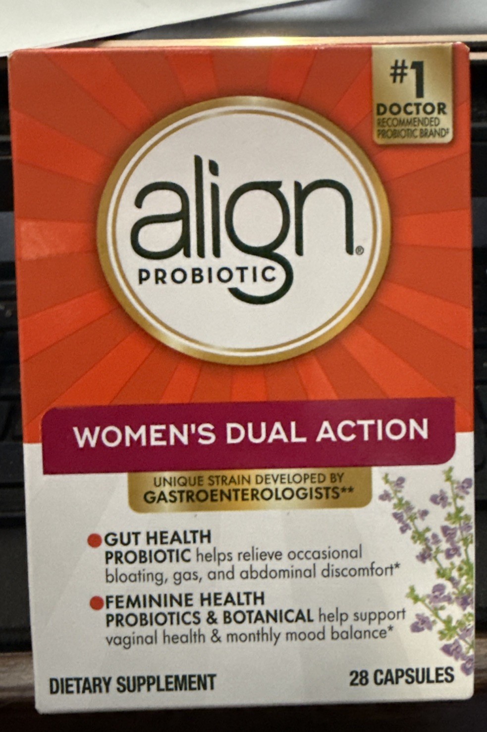 Align Probiotic Women’s Dual Action for Digestive & Support 28 Capsules 02/27