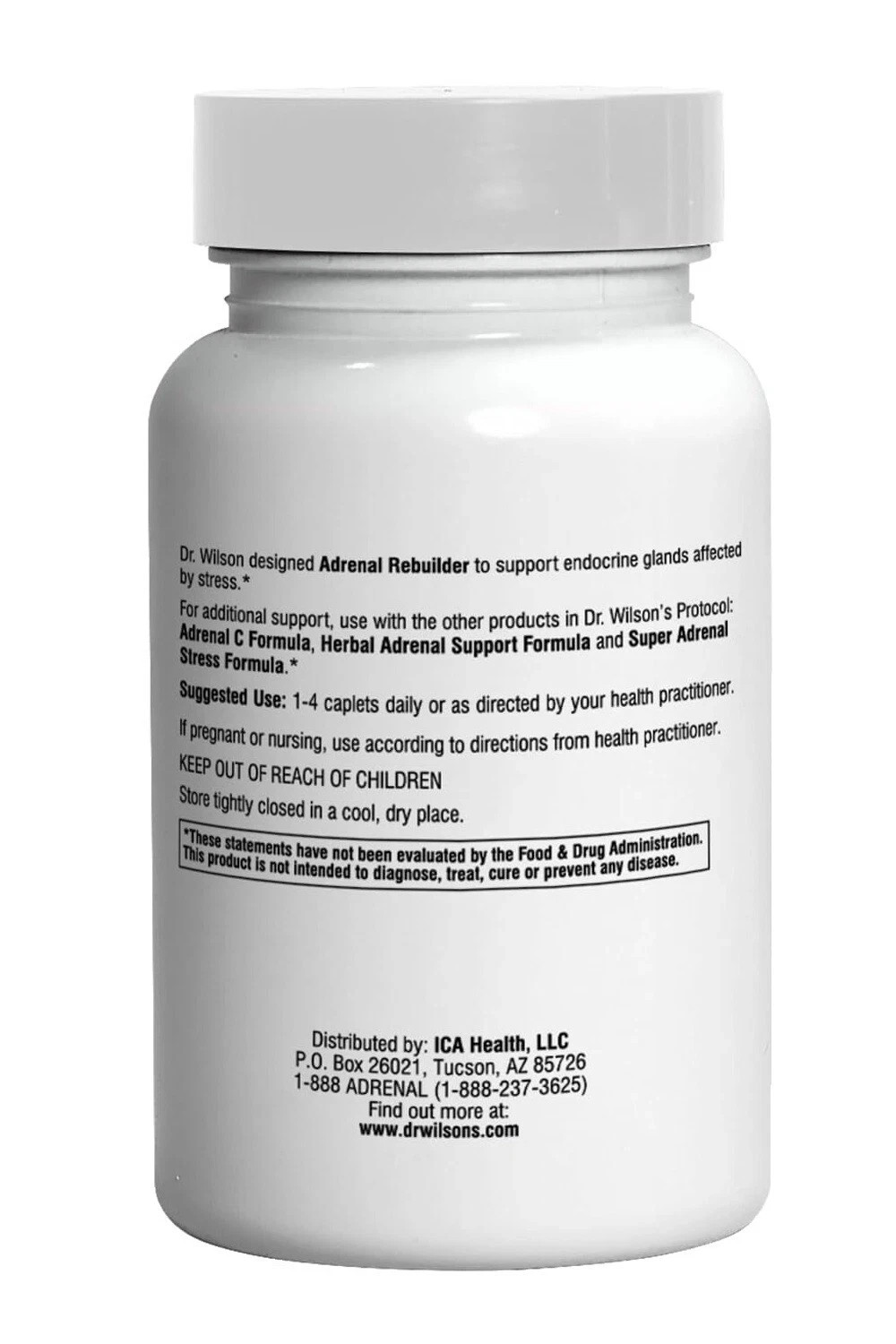 Doctor Wilson Adrenal Rebuilder 150 Caplets HPA Axis Support dietary Supplement