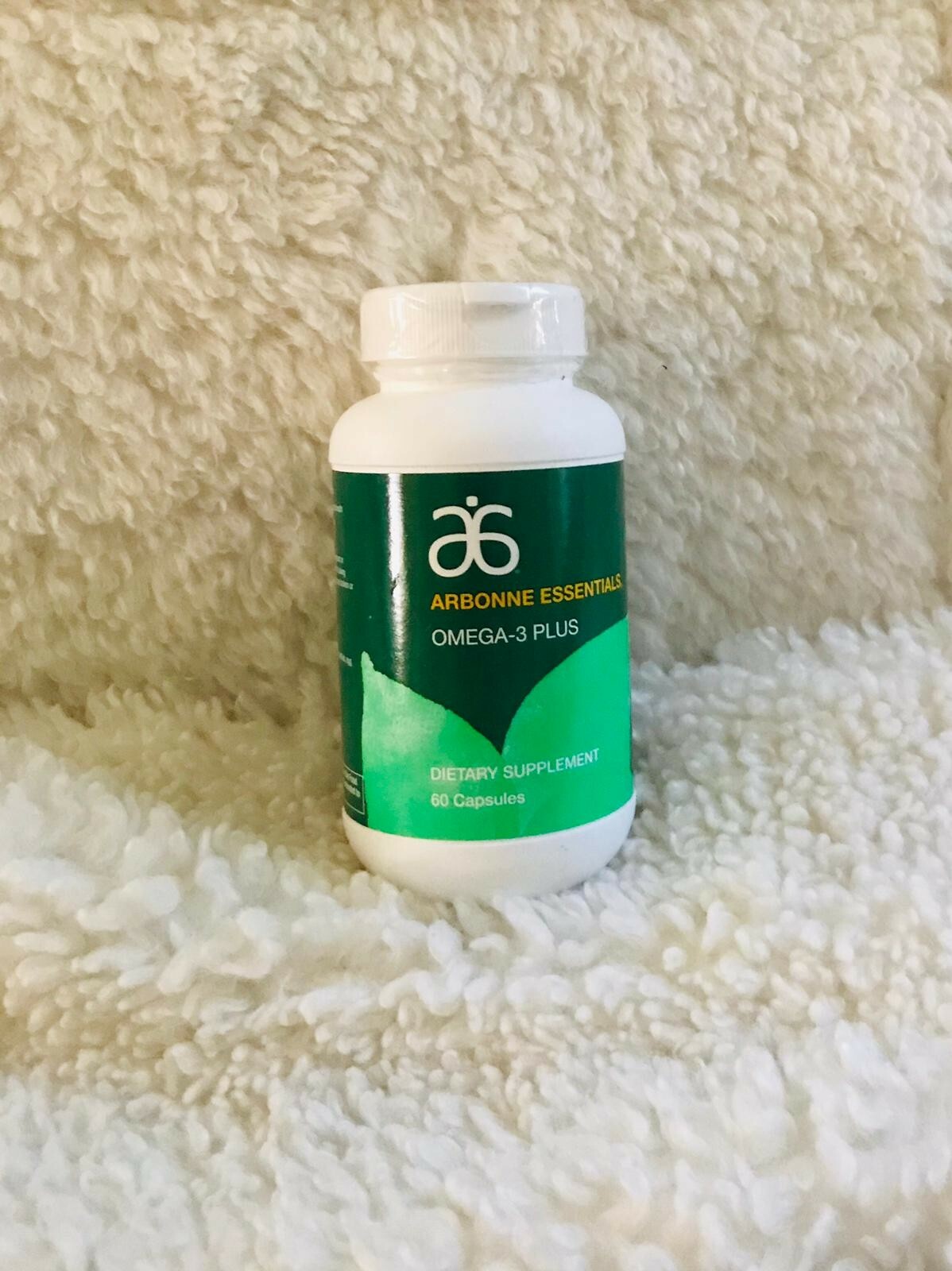 ARBONNE Omega-3 Plus 60 Capsules ( Open ) not used ! Last one