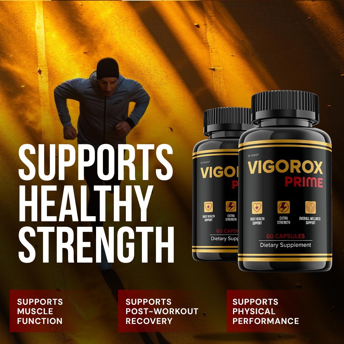 (2 Pack) Vigorox Prime for Men Capsules – VigoroxPrime MultiVitamin Energy Pills
