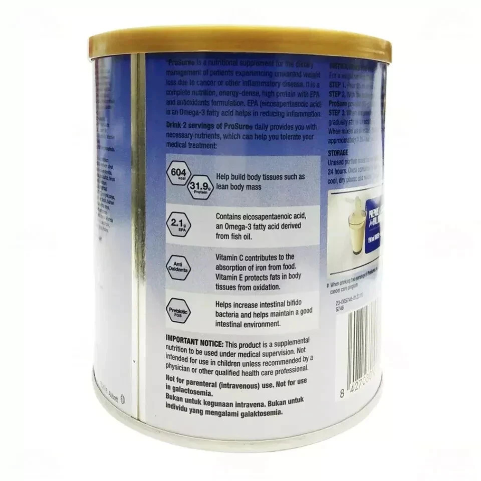 Abbott Pro Sure Milk High Protein, Prebiotic & EPA 380g