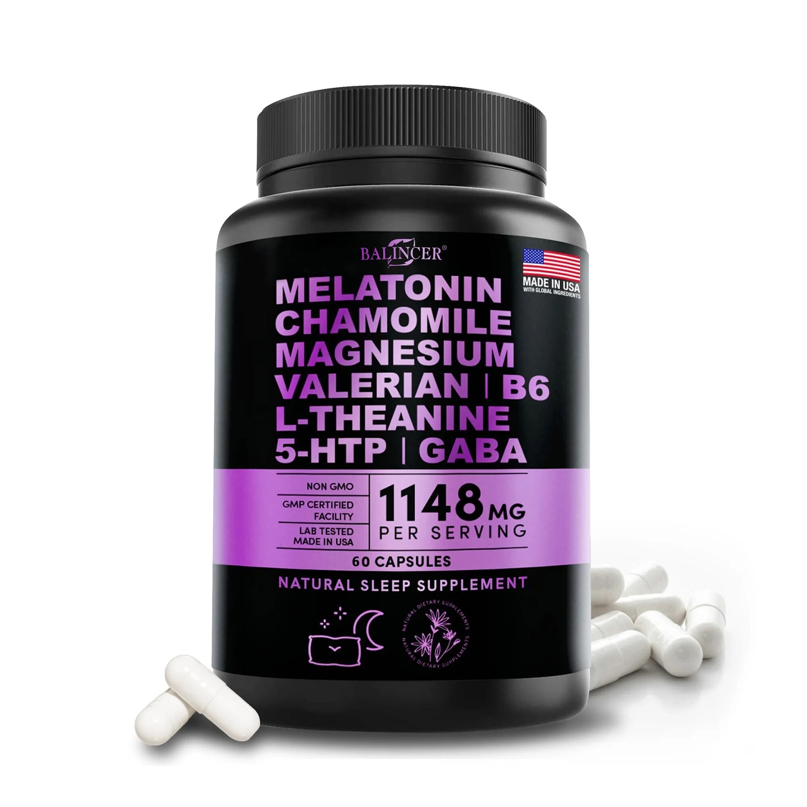 L-Theanine 210 mg, 30 To 120 Capsules – Double Strength