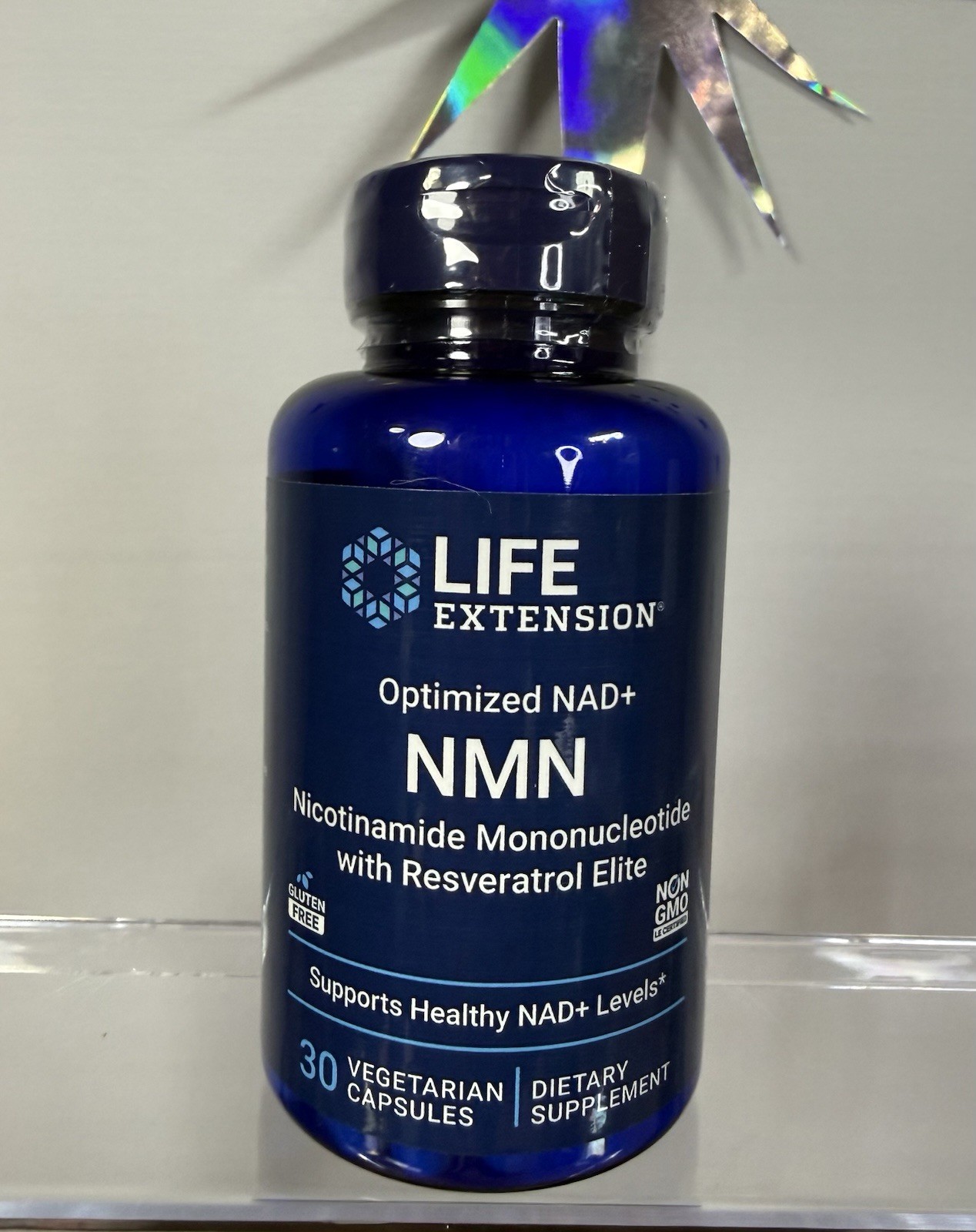 Life Extension Optimized NAD+ NMN Capsules w/ Resveratrol 30 ct Vegetarian