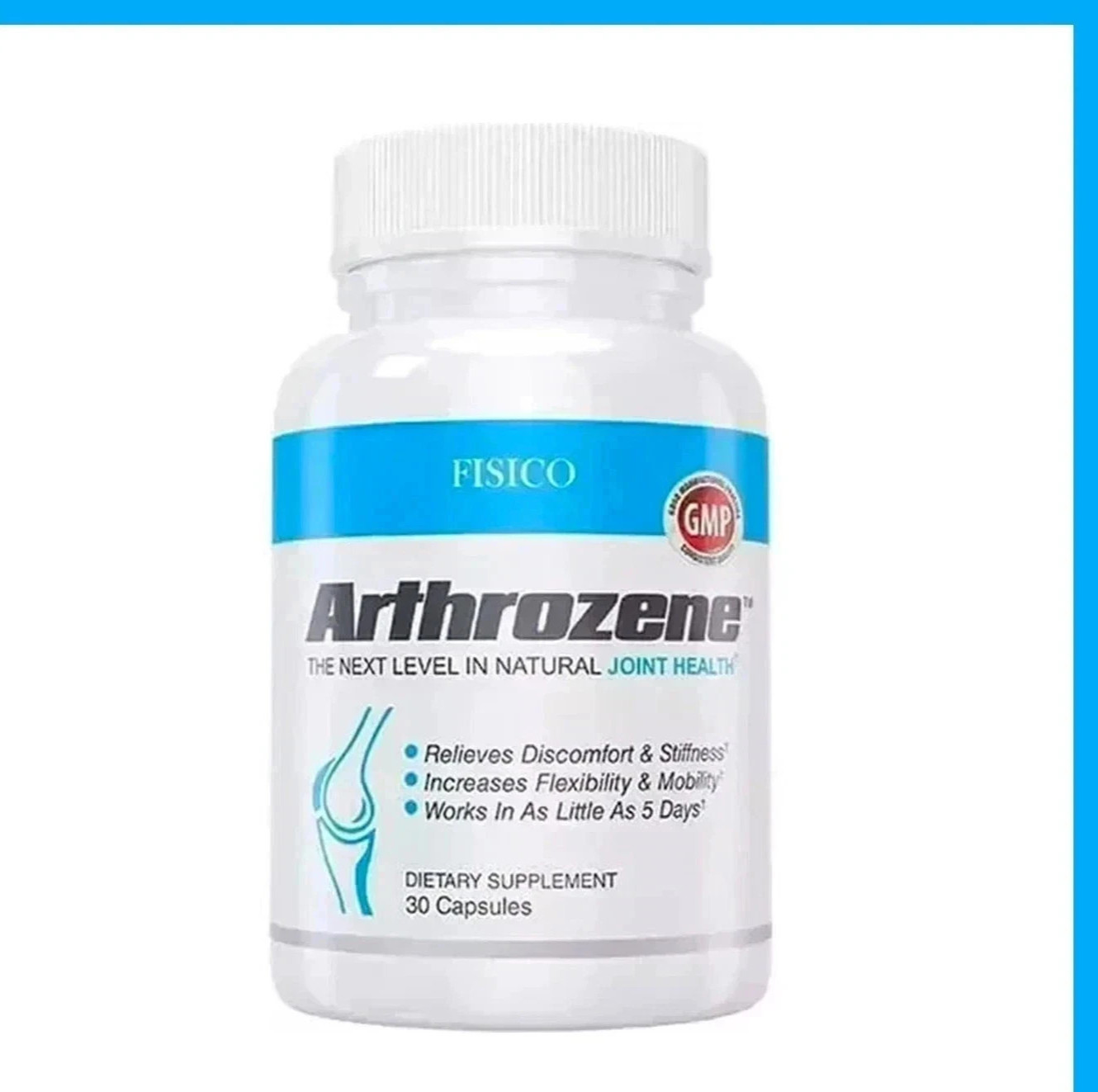 PACK OF 2 – Fisico Arthrozene Natural Joint Health Supplement 30 Capsules – NEW