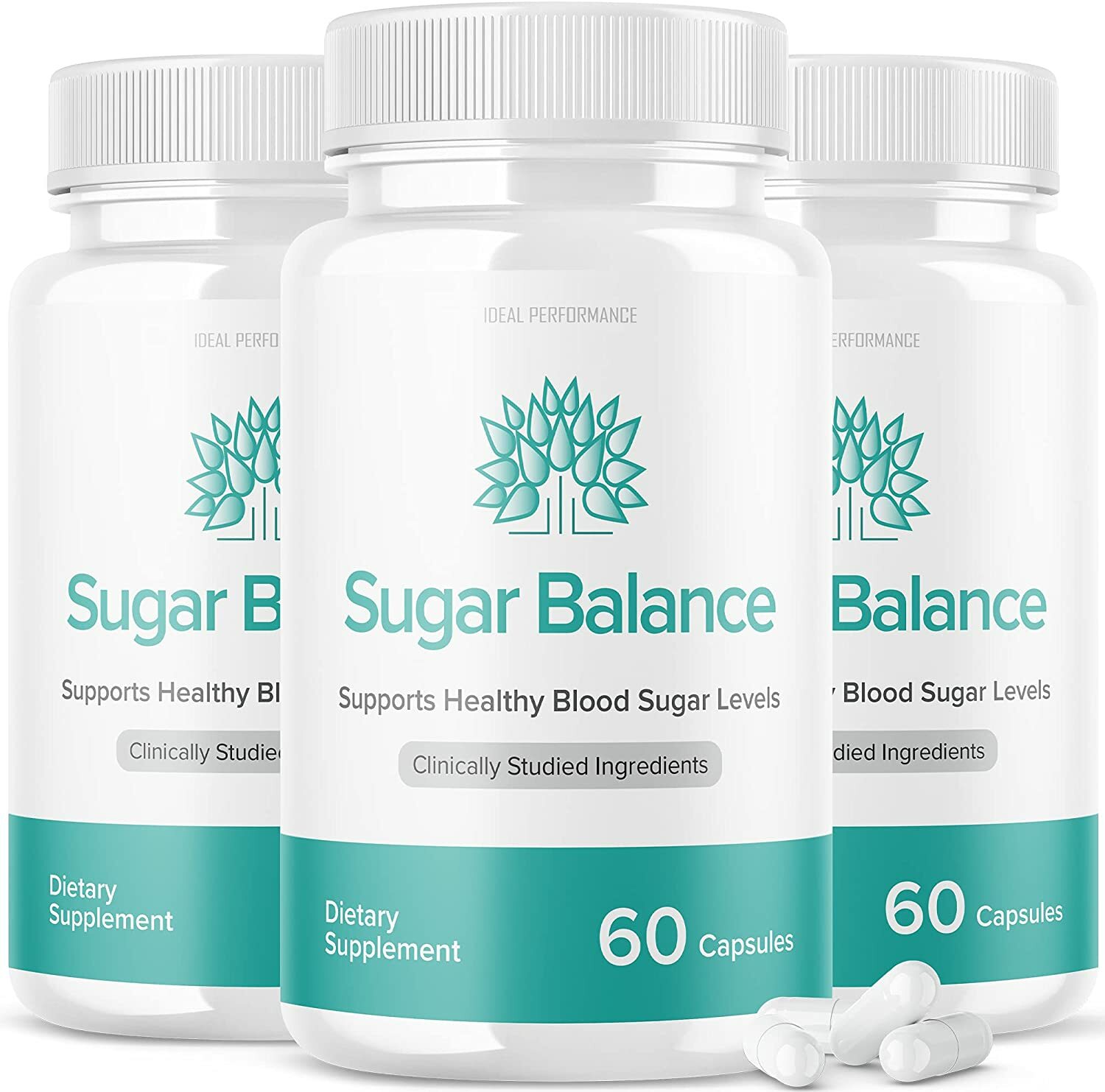 Sugar Balance Pills Supplement Dia betes Sugarbalance Healthy Blood Sugar 3 Pack