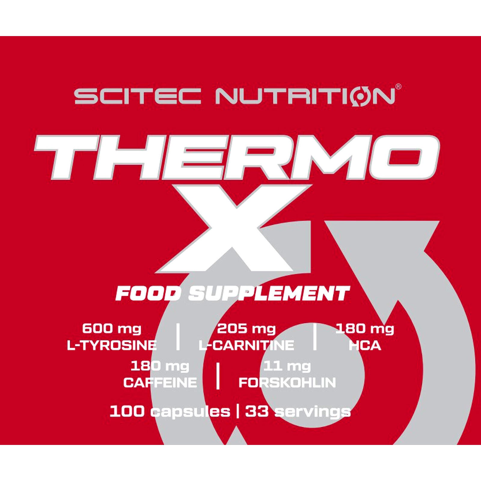 THERMO X – 100-200 Caps – Fat Loss – Strong fat burner – Powerful slimming pills