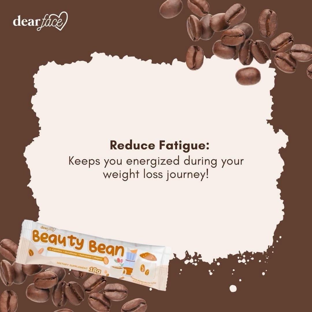 DearFace BeautyBean Premium Korean Mocha Coffee 10 Sachets (PureskinovationUSA)