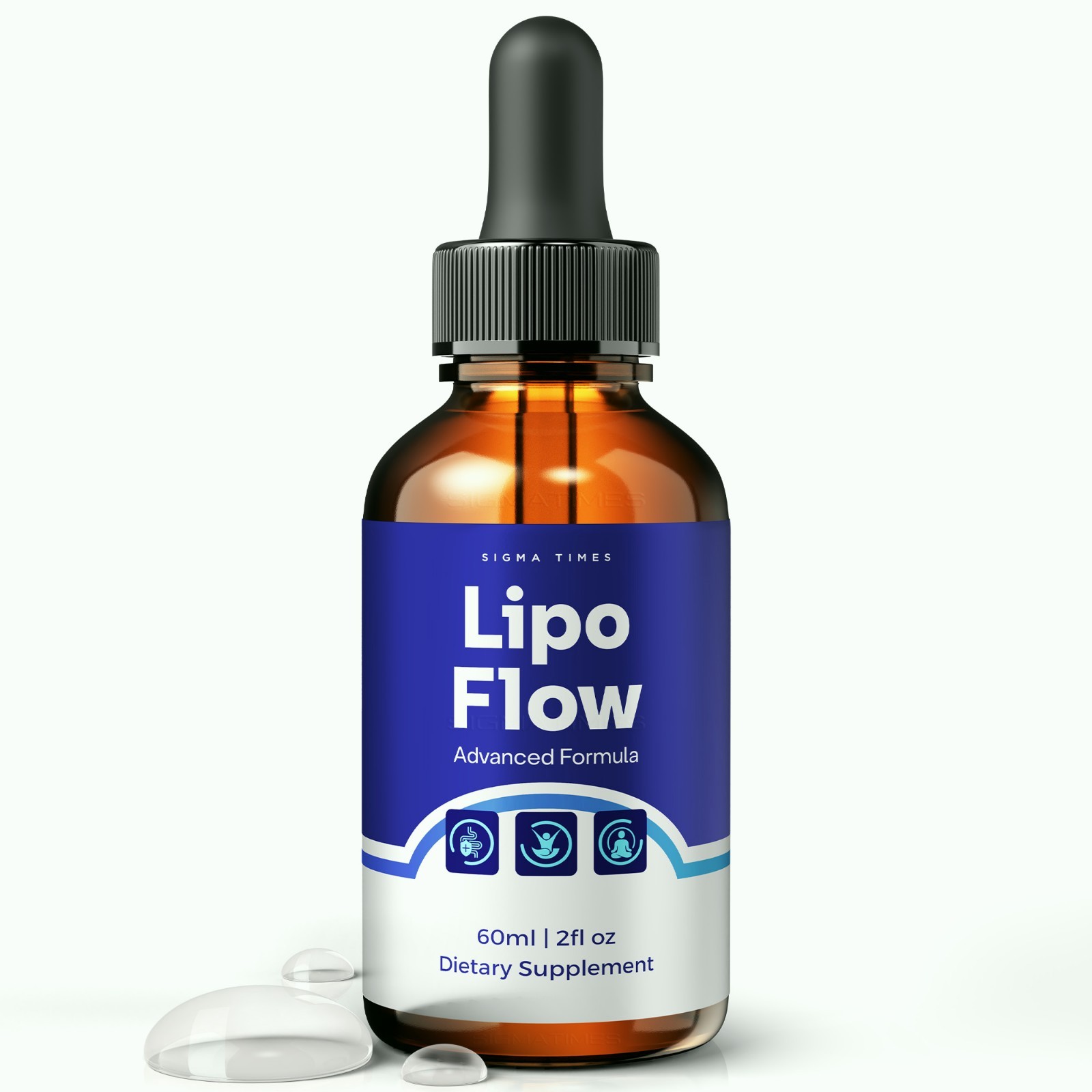 Lipo Flow Drops – Natural Energy, Metabolism & Weight Loss Support (30 serv)