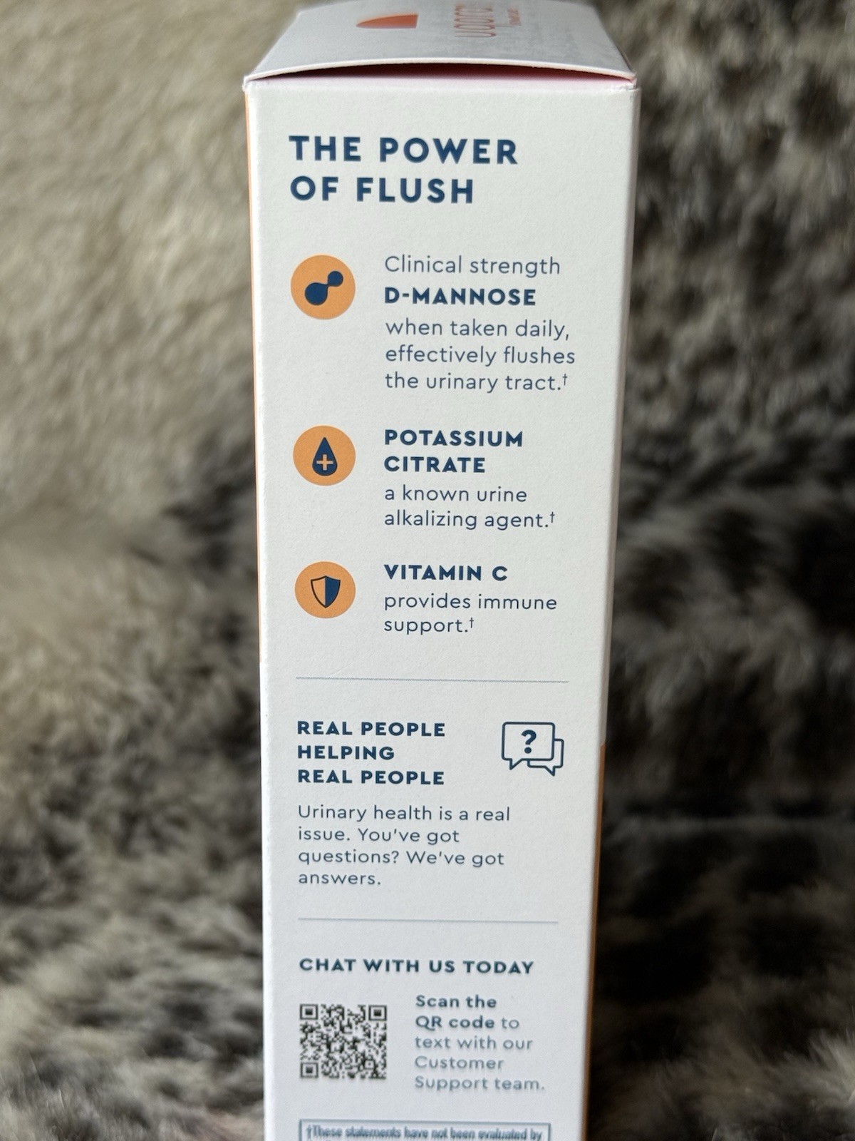 Uqora Flush D-Mannose Urinary Care Drink Mix Unflavored 10 Packets exp 01/27