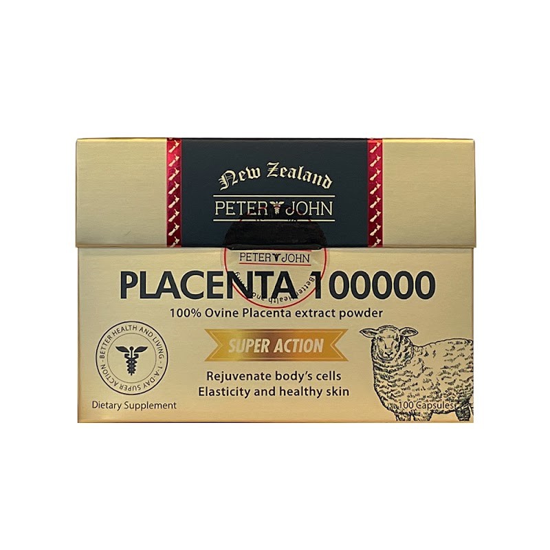 Placenta 100000 – 100 Capsules – 3 Pack
