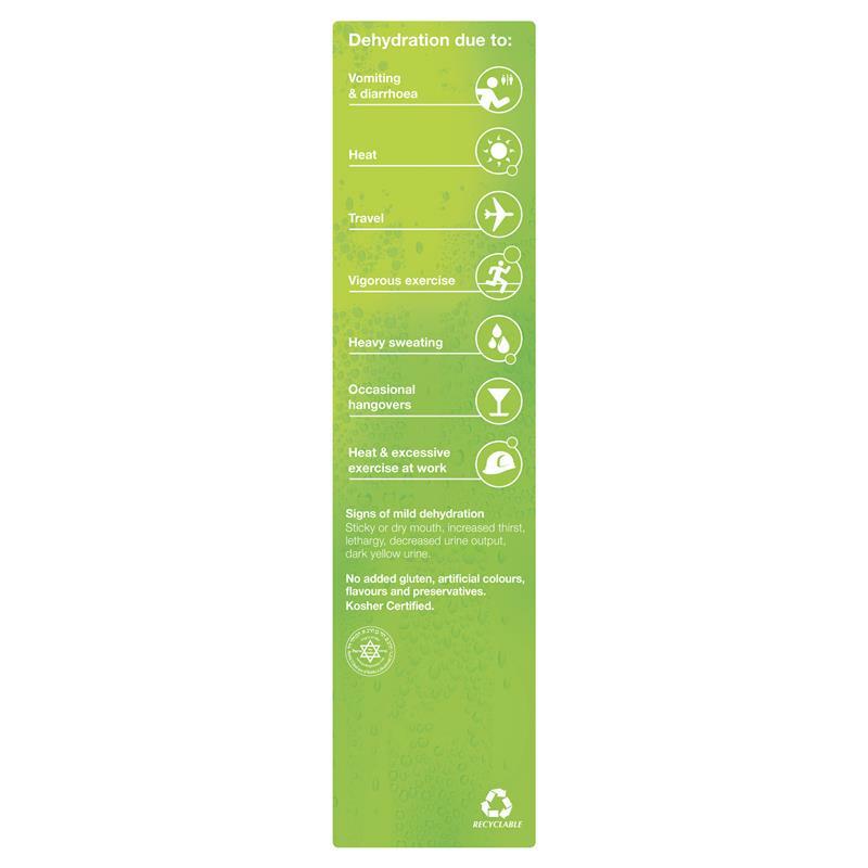 Hydralyte Effervescent Electrolyte Lemon Lime Flavour For Dehydration 20 Tablets
