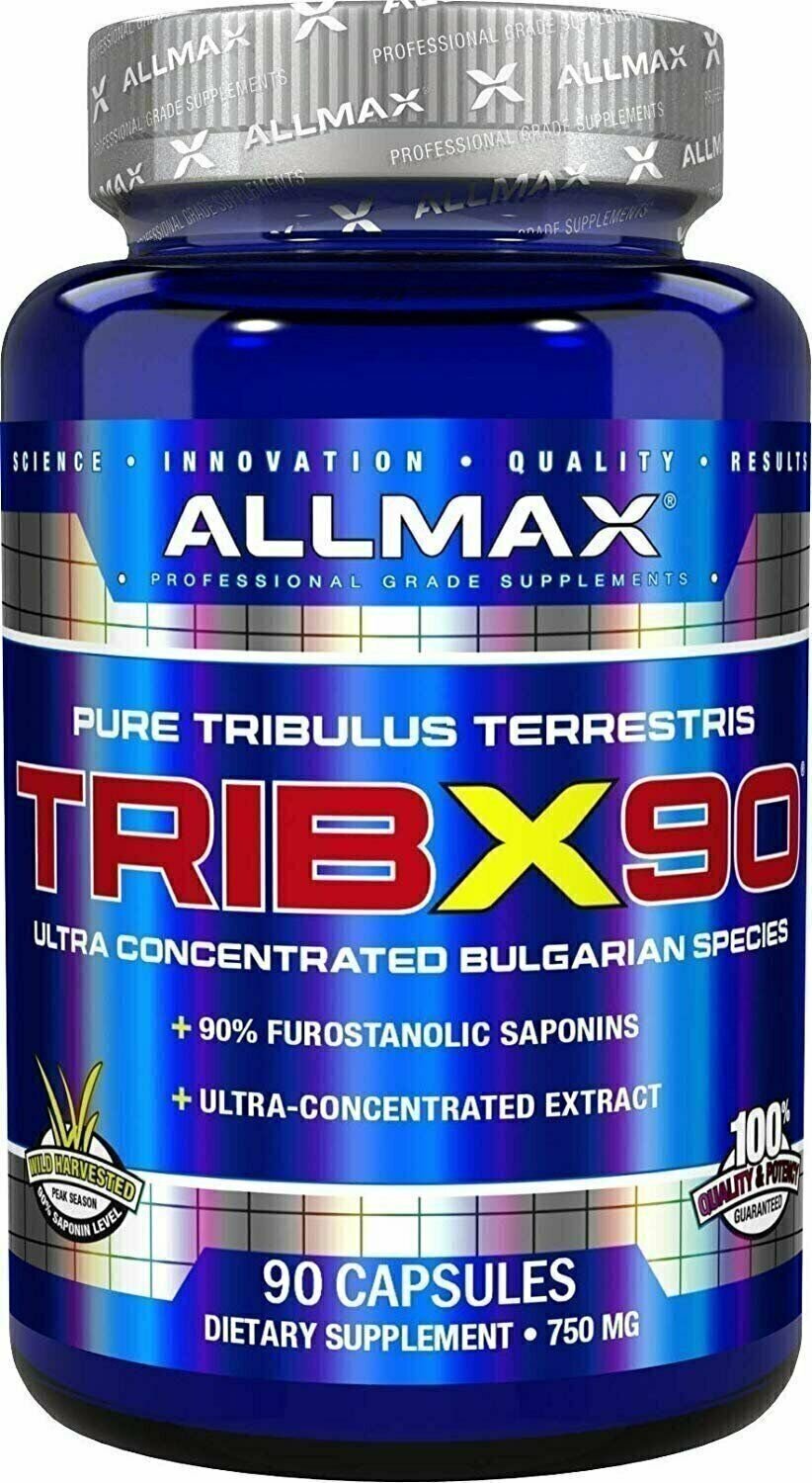 ALLMAX Nutrition Trib X 90, Natural Testosterone Booster, 90 Capsules