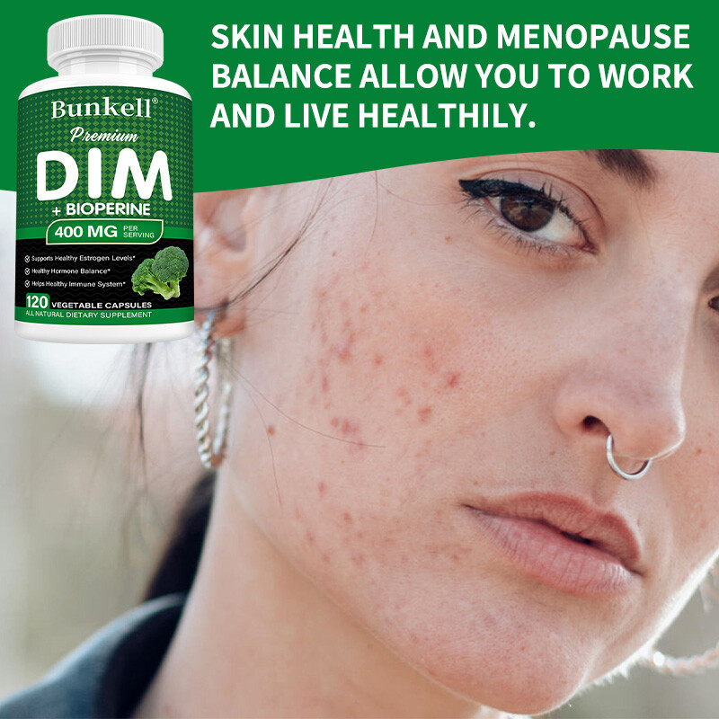 Diindolylmethane DIM 400mg Estrogen Blocker 30/60/120 Vegan Capsules