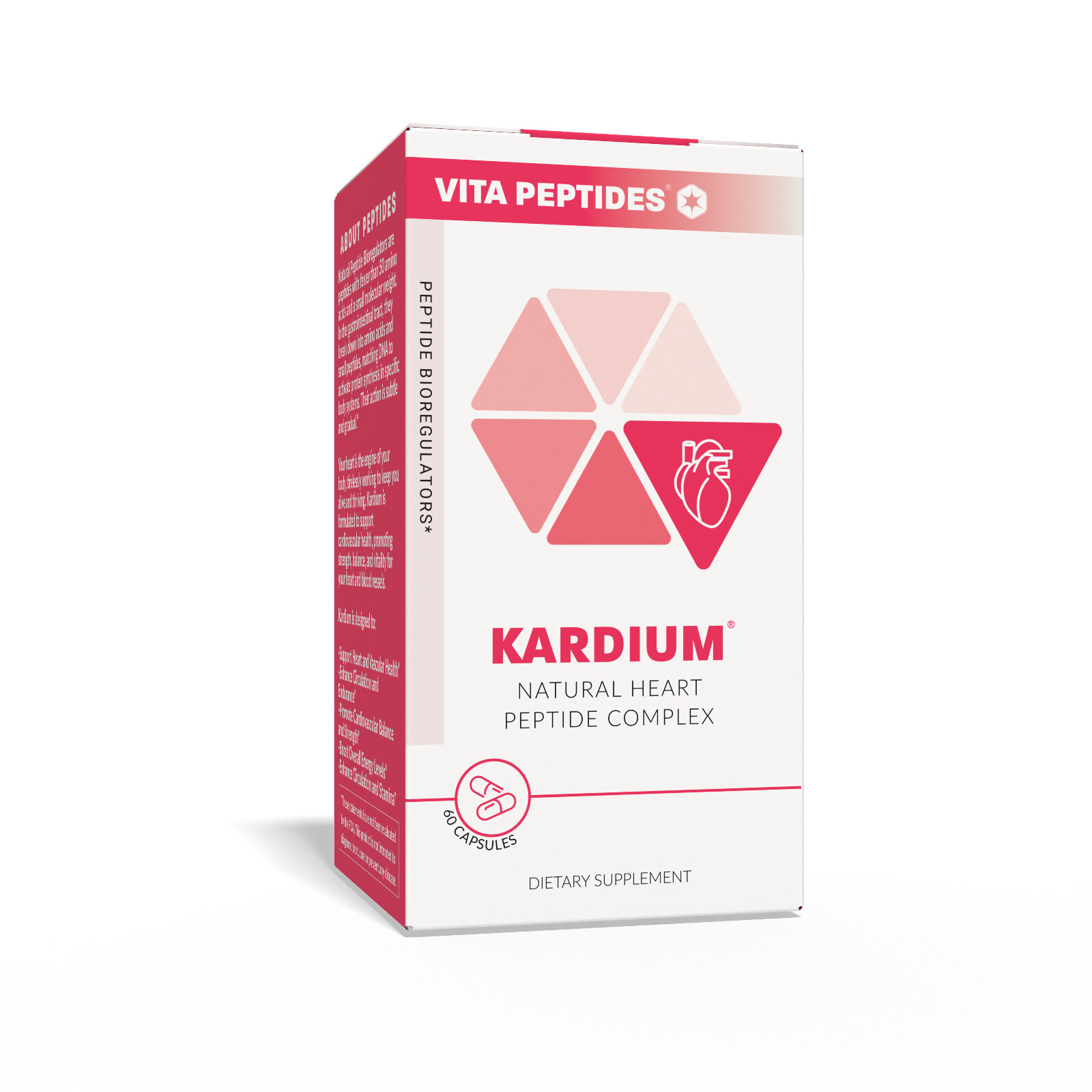 Kardium – Heart Peptide Bioregulator 30 & 60 Capsules – Free Shipping