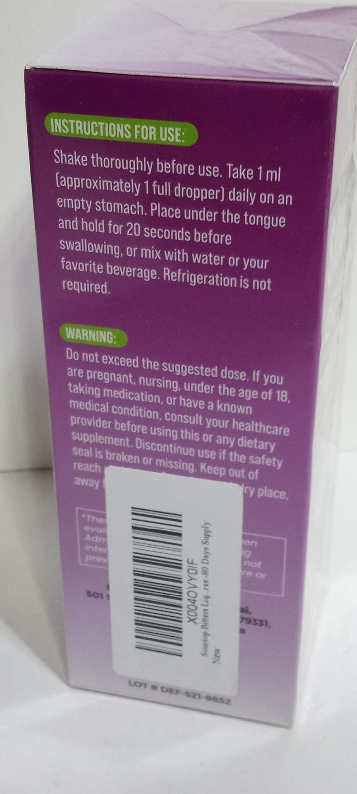 MEZQAI Liposomal Soursop Graviola Liquid 80ml – 10 Natural Organic Herbs Sugar