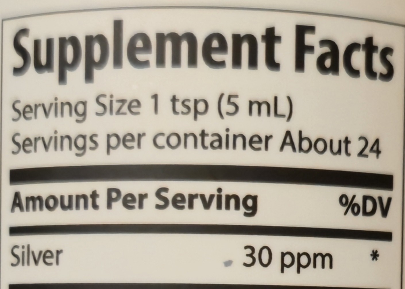 Trace Minerals COLLOIDAL SILVER 30 PPM 4 fl oz ( 24 Servings ) BEST BY 8/26