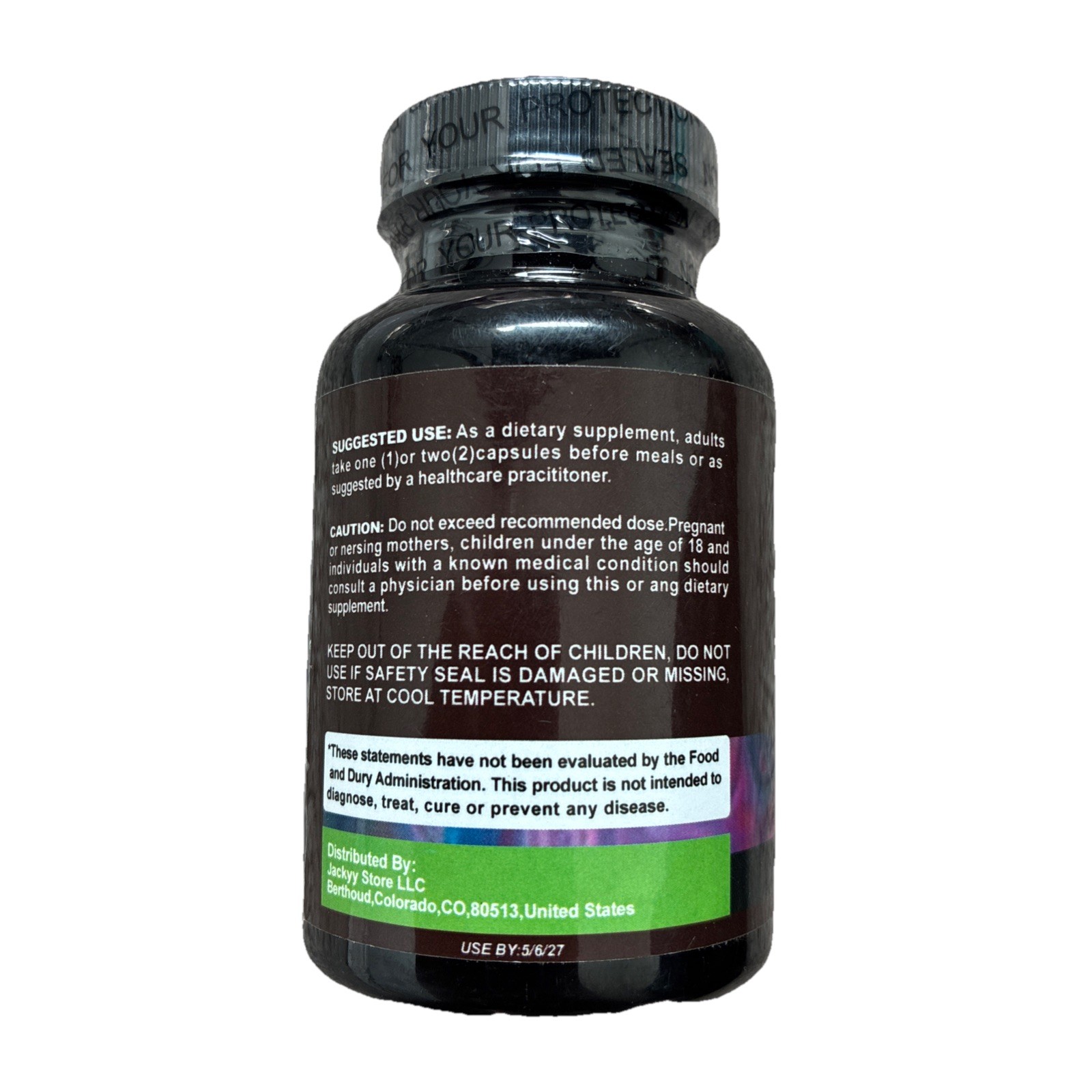 Uric Acid Support Advanced Complex Healthy Elimination 60 Caps Exp. 5/27