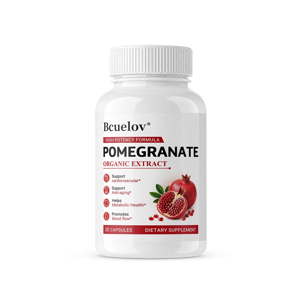 Pomegranate Extract 700mg Per Serving 30-120 Vegetable Capsules Daily Routine