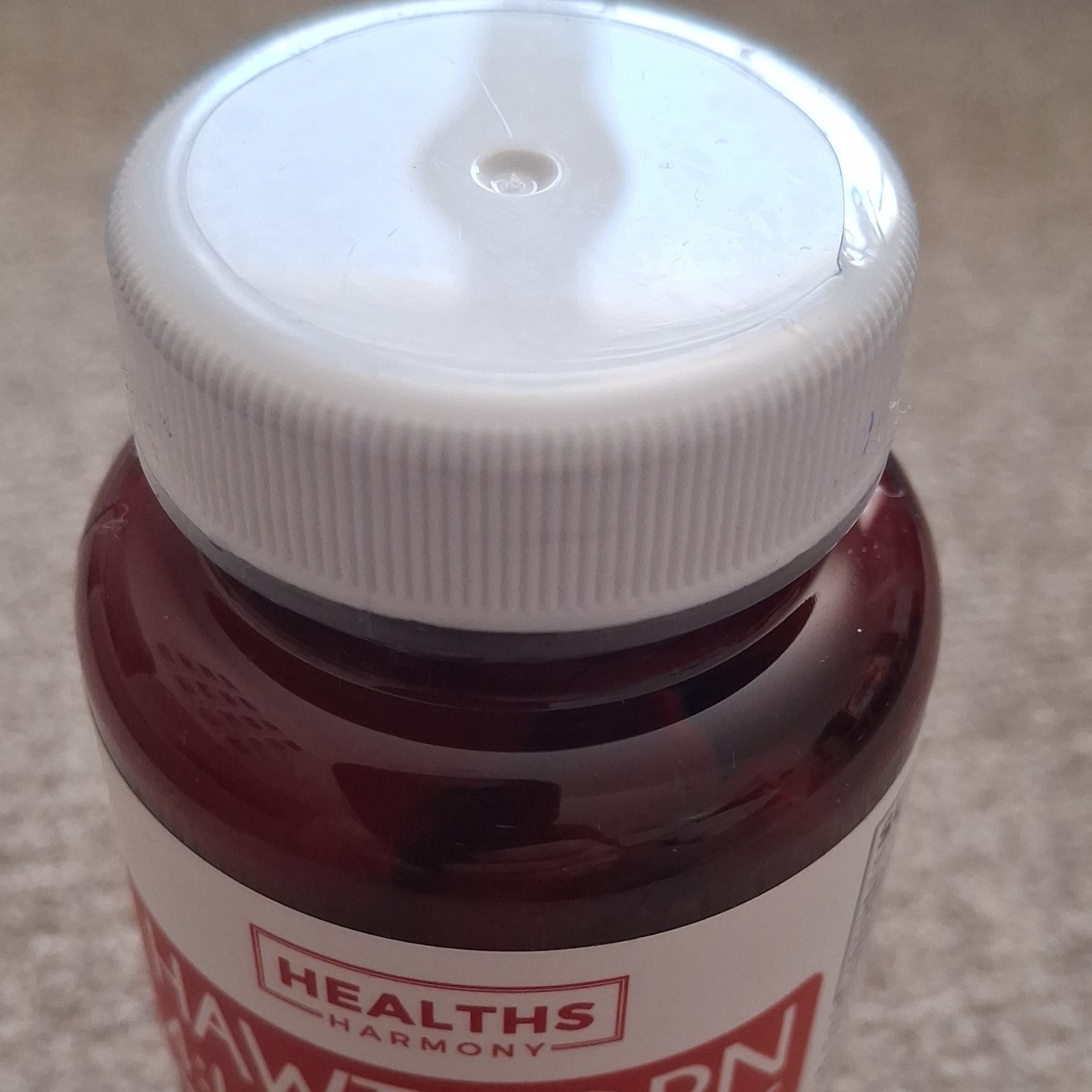 Healths Harmony Hawthorn 4:1 Extract 2660mg Vegan Non-GMO 60 Capsules