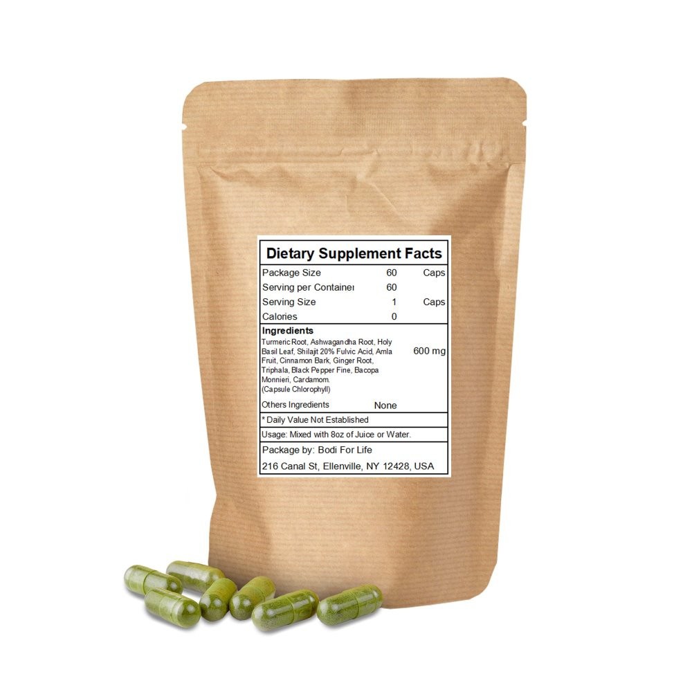 Ayurvedic Root Capsule 100% Pure Natural Hand Crafted