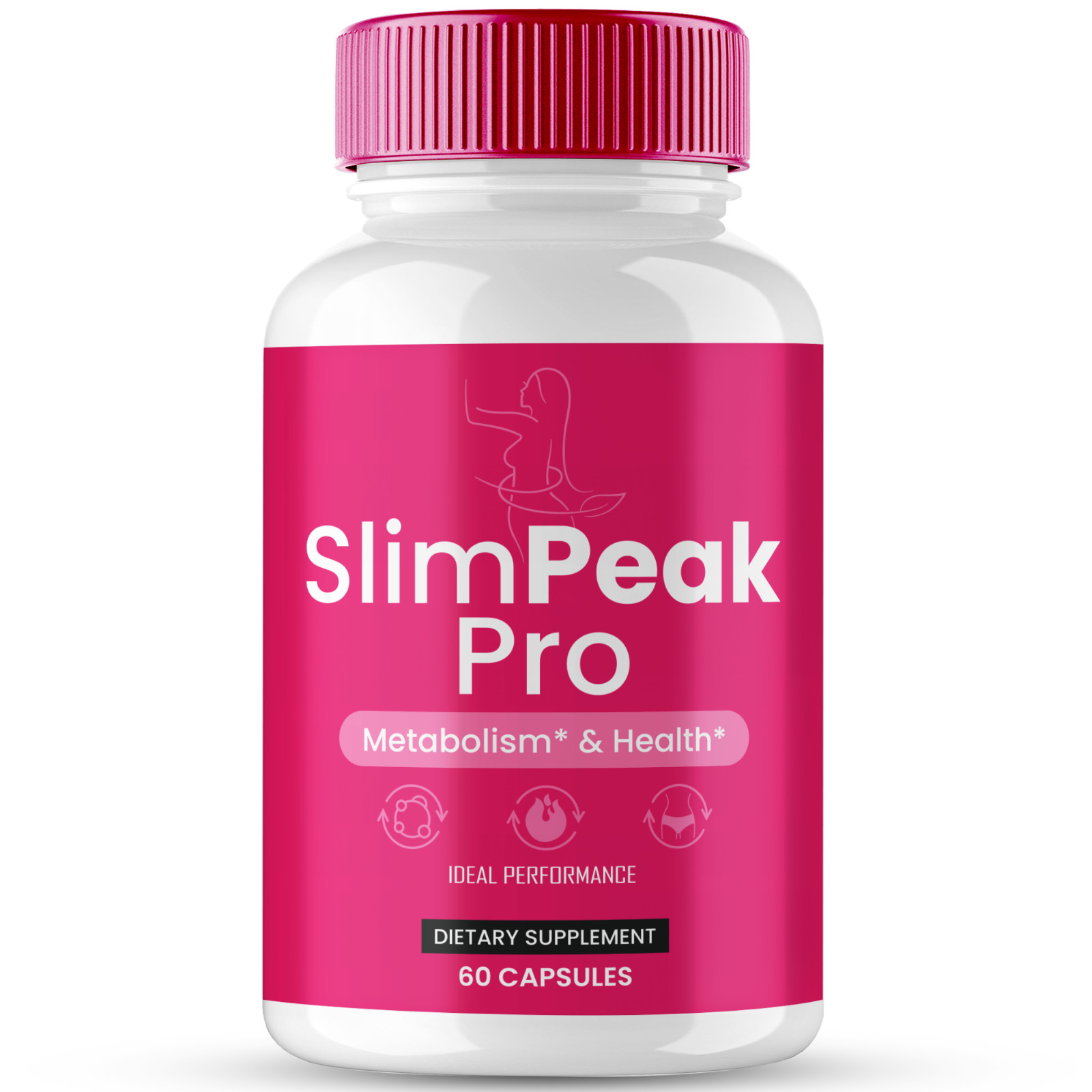 Slim Peak Pro Capsules, Official SlimPeak Pro Supplement Pills (1 Pack)