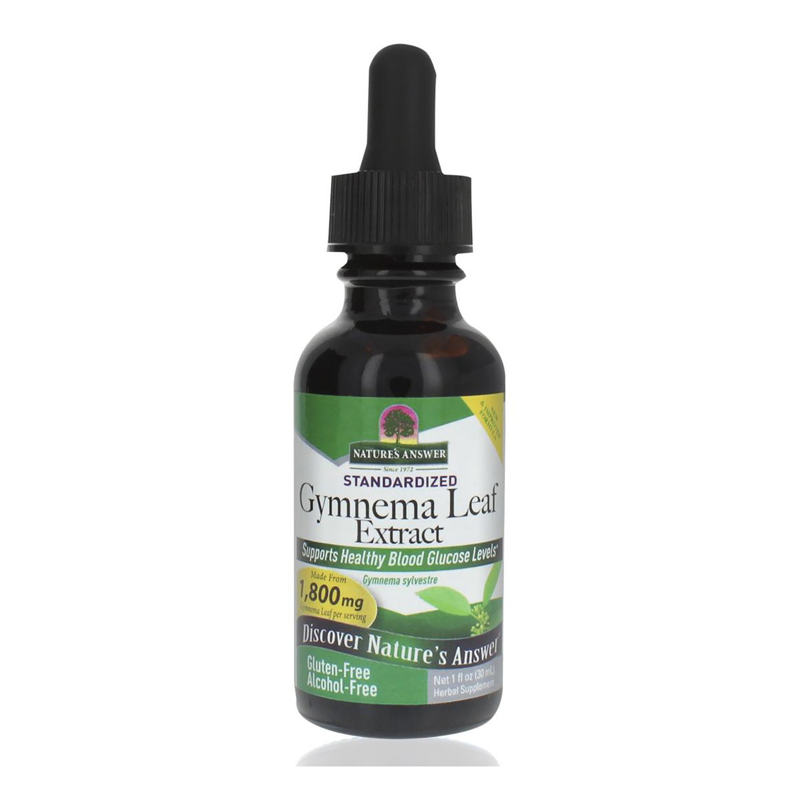 2 Pack Gymnema Leaf Extract AF – 1000mg by Natures Answer for Unisex – 1 oz