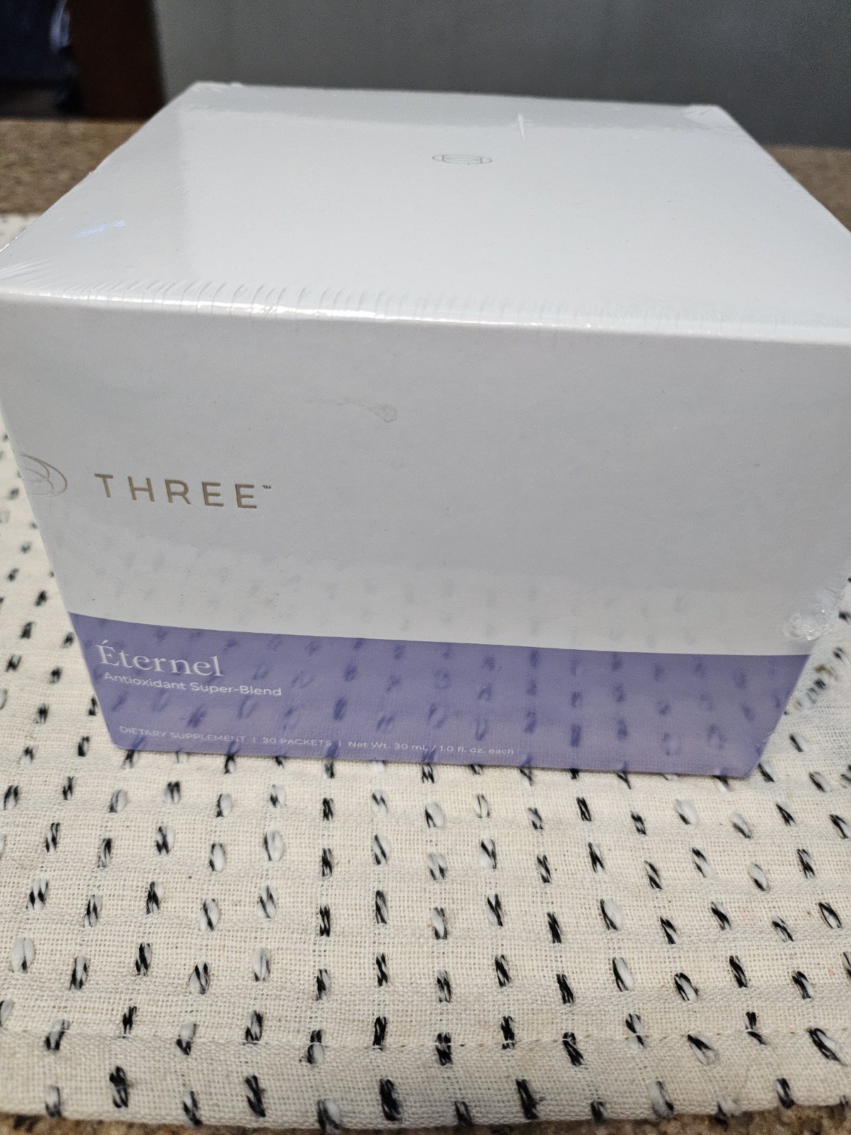 THREE Purifi Detox 30 Capsules + Éternel + Vitalité Supplement Set Non-GMO