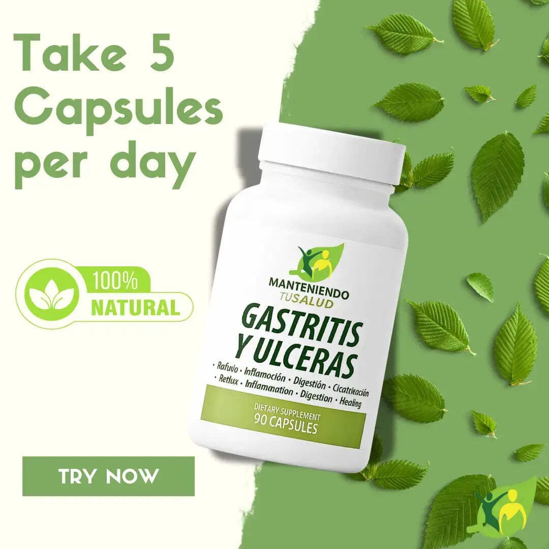 Manteniendo Tu Salud Gastritis y Ulceras, Digest Support, 90 Capsules