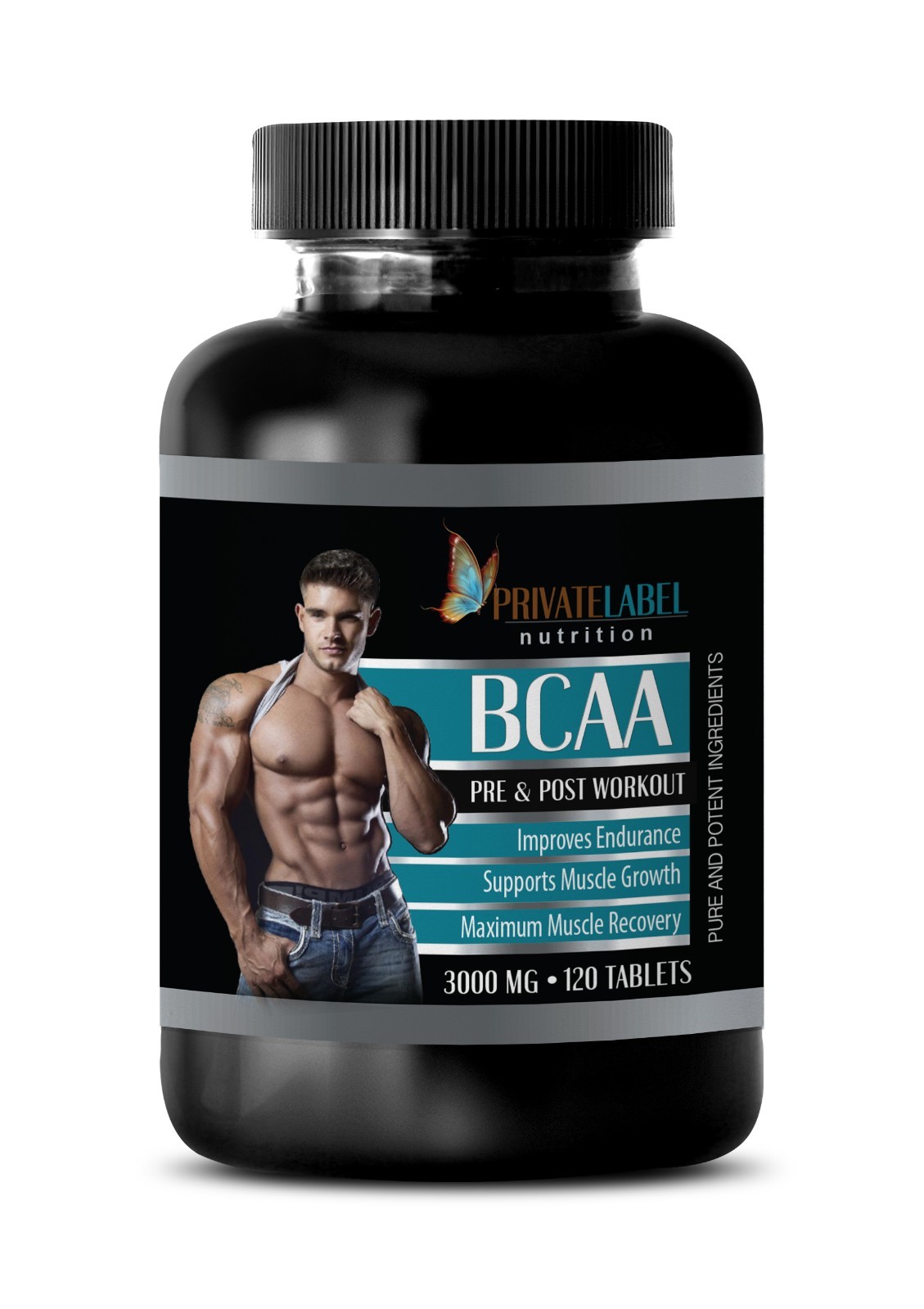 amino acids capsules – BCAA 3000mg – amino acid complex capsules – 1 Bottle