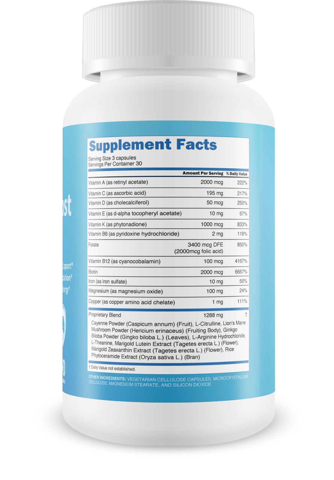 Memo Boost Pro – Improved Formula – Our Best Brain Booster Supplement For Focus