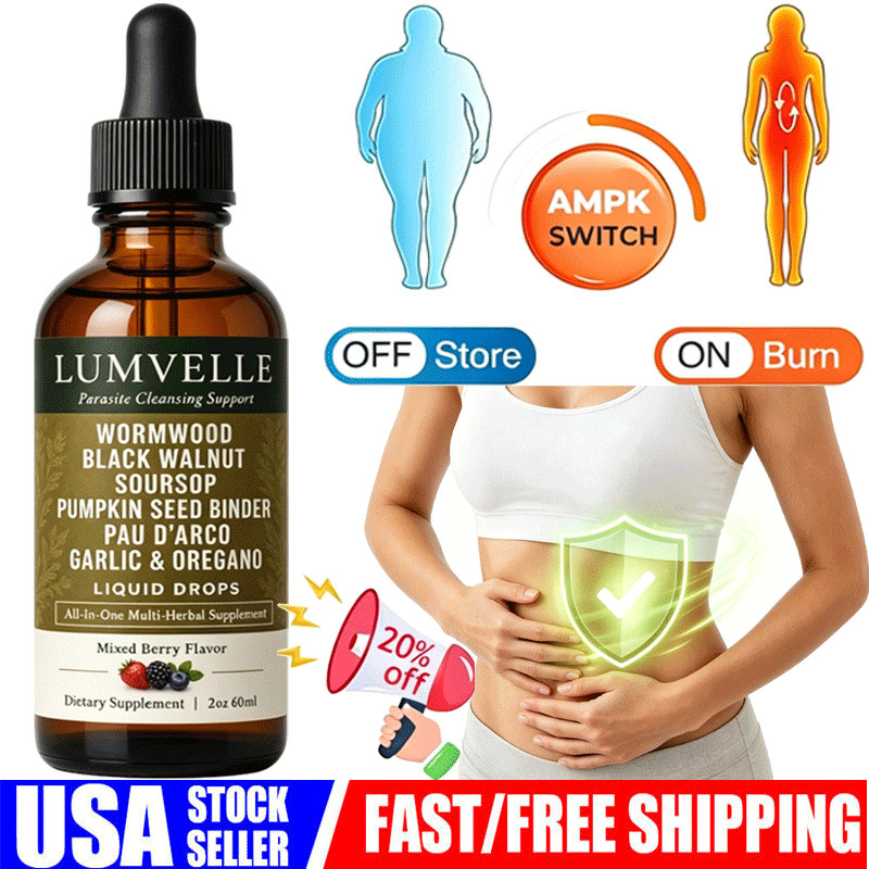 LUMVELLE Wild Harvested Wormwood Herbal Liquid Botanical Supplement Drops1Pcs